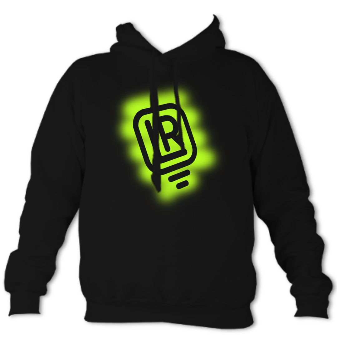 Spraypaint Logo Hoodie (Black)